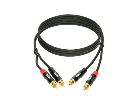 KLOTZ Kabel Audio 2x RCA Cinch (wtyk) / 2x RCA Cinch (wtyk) 0,6m