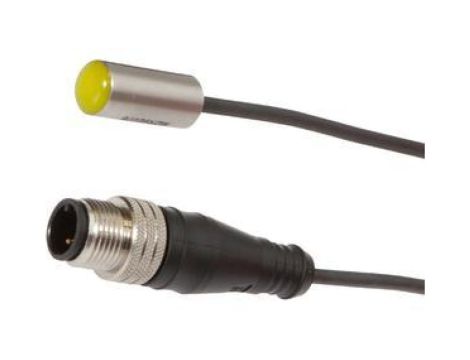 MZR9F001 Czujnik magnetyczny, cylinder, Ø9mm, 10-30V DC, PNP NO, wtyczka kabla M12 4-pin 1m