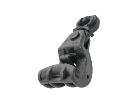 Uchwyt przelotowy do podwieszania kabli samonośnych 8-14mm 6kN, odporny na UV