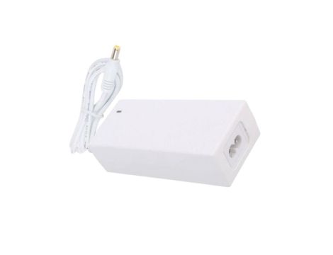 Zasilacz desktop 24W 12V 2A IEC C8/DC 2.1x5.5mm prosty POSC12200D-C8-WH