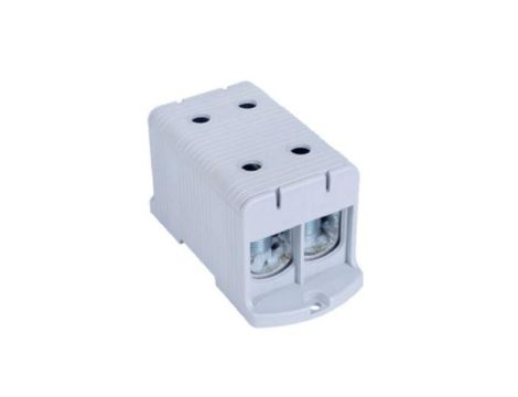 Blok rozdzielczy - odgałęźny 2 - polowy 35-240mm2 szary montaż płaski FJ-E240/2 1000072