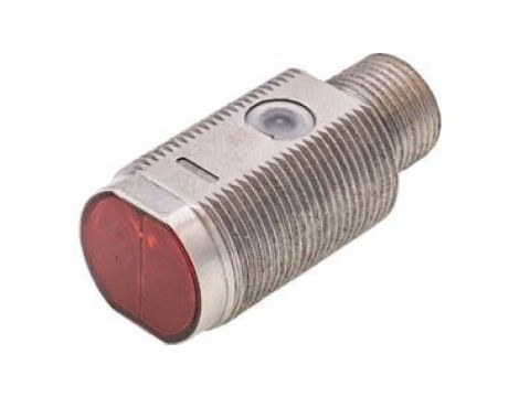 OR189420 Czujnik optyczny, refleksyjny, M18, światło czerwone spolaryzowane, punktowy, 10-30V DC, PNP