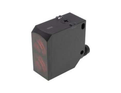 OT230320 Czujnik optyczny, przycisk, 10-30V DC, PNP, NC/NO, złącze wtykowe M12 4-stykowe