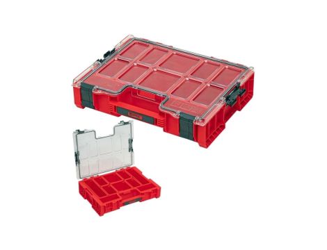 Organizer z przegrodami na narzędzia i akcesoria 452x358x110mm Qbrick System PRO 300 RED