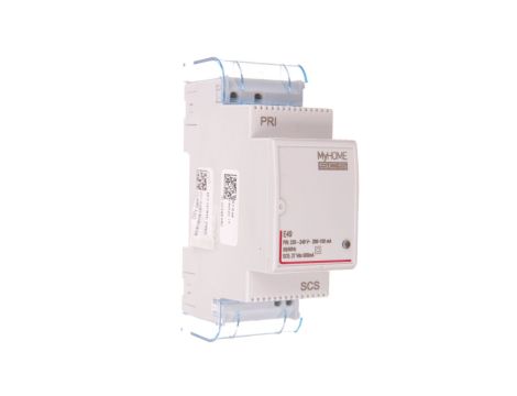 MyHome Zasilacz kompaktowy 230V AC/ 27V DC 0,6A, montaż na szynie TH35 E49