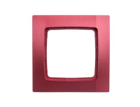 KARO Ramka pojedyncza perłowa czerwień R-1S/55