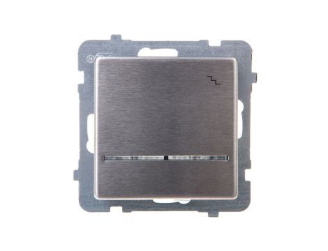 SONATA Łącznik schodowy z podświetleniem stal inox ŁP-3RMS/m/37