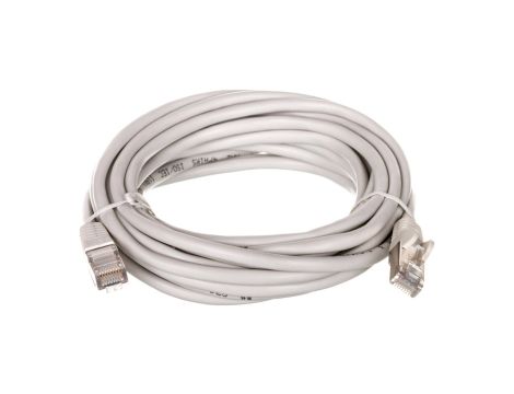 Kabel krosowy patchcord SF/UTP kat.5e CCA szary 5m 50147