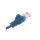 Kabel krosowy patchcord U/UTP kat.5e CCA niebieski 1m 68340
