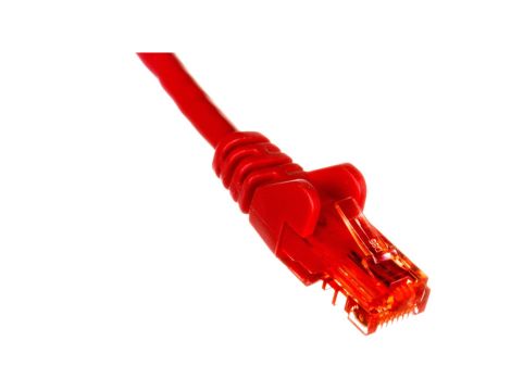 Kabel krosowy patchcord U/UTP kat.6 CCA czerwony 2m 68401