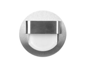 Oprawa przyschodowa RUEDA LED Light 10 V DC 0,8 W IP 66 3000 K szlif Inox