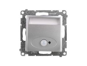 Simon 54 Oprawa oświetleniowa LED 14V z czujnikiem ruchu (0,42W) srebrny mat DOSC14.01/43