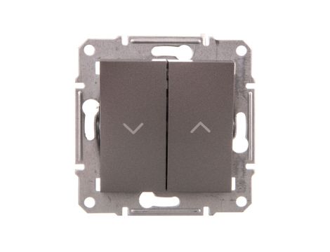 ASFORA Przycisk żaluzjowy (z. śrub.) bez ramki stal EPH1300362