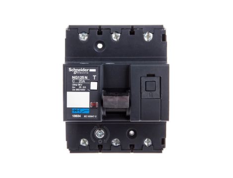 Wyłącznik nadprądowy 3P C 20A AC NG125N 18634