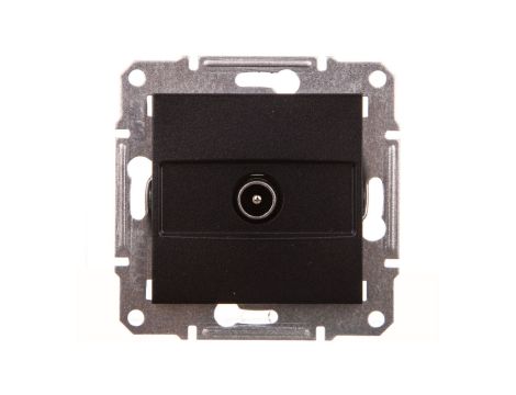 ASFORA Gniazdo TV końcowe bez ramki antracyt EPH3200171