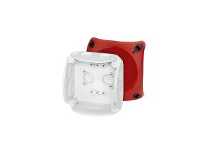 Puszka odgałęźna 93x93x62 bez zacisków IP66 czerwona DK 0200 R 62000035