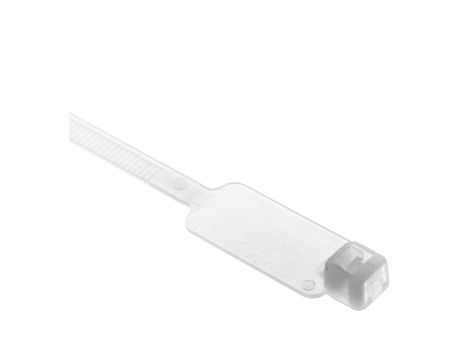 Opaska kablowa z tabliczką 190x4,8mm T28x13W BMT52190ME /100szt./