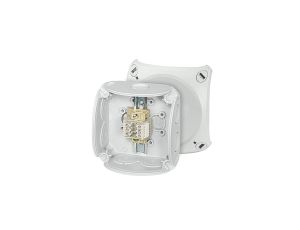 Puszka odgałęźna 93x93x62 3x2,5mm2 CU/AL IP66 szara RK 0203 T 62000171