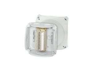 Puszka odgałęźna 130x130x77 12x4mm2 CU/AL IP66 szara RK 0612 T 62000176