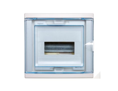 Rozdzielnica podtynkowa RWN 1x6 drzwi przezroczyste, listwa przyłączeniowa IP40 001420