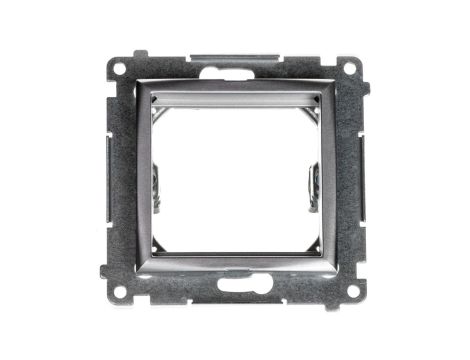 Simon 54 Adapter (przejściówka) na osprzęt standardu 45  45 mm srebrny (met.) DA45.01/43