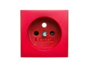 B.3/B.7 Płytka czołowa gniazda z/u z przesłonami czerwony 3965760062