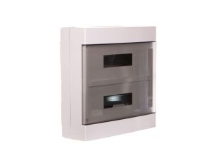 Rozdzielnica modułowa 2x18 natynkowa drzwi transp. seria 600 B IP40 400x400x130 biała EC60036B