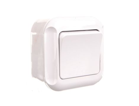 TURKUS-BIS Przycisk zwierny /światło/ n/t biały WNT-6Tb