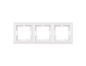 OPAL Ramka potrójna biała Ra-3Op
