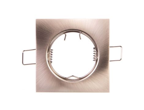 Oprawa punktowa PORTO, IP20, kwadrat, inox, TYP DS10