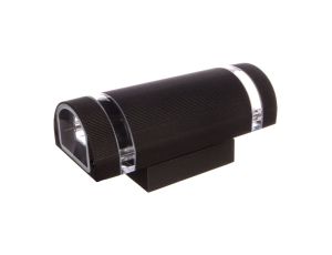 Oprawa ścienna dwukierunkowa SILVA, GU10, MAX.2x50W, IP54, AC220-240V, 50/60Hz, czarna