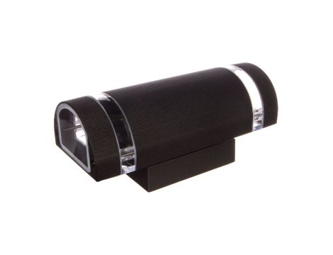 Oprawa ścienna dwukierunkowa SILVA, GU10, MAX.2x50W, IP54, AC220-240V, 50/60Hz, czarna