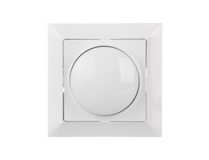 PREMIUM Ściemniacz obrotowy 60-400W 230V biały SO-Pr