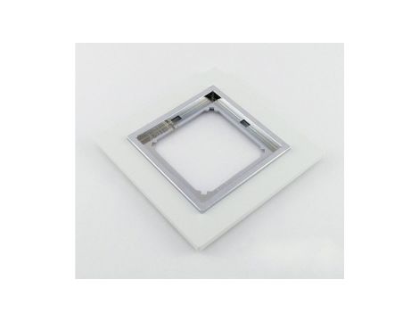 MAGIC Ramka pojedyncza biały/chrom Ra-1 M