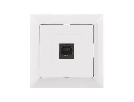 PREMIUM Gniazdo komputerowe RJ45 kat.5e krone LSA+ białe GTP - 12 Pr