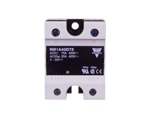 Przekaźnik półprzewodnikowy jednofazowy 75A 42-440V AC 4-32V DC RM1A40D75