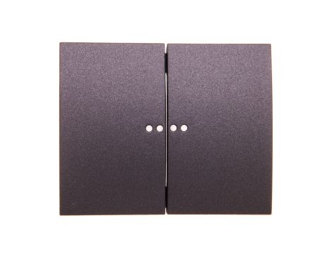 SISTENA LIFE Klawisz podwójny z podświetleniem choco 771279