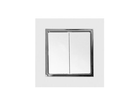 MAGIC Łącznik żaluzjowy z podświetleniem biały/chrom WP-10 M/S