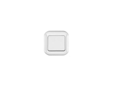 TOPAZ-BIS Łącznik schodowy z podświetleniem biały WP-5Tb/S
