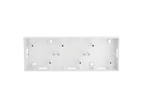 OPAL Puszka natynkowa potrójna IP20 biała PWN-3Op