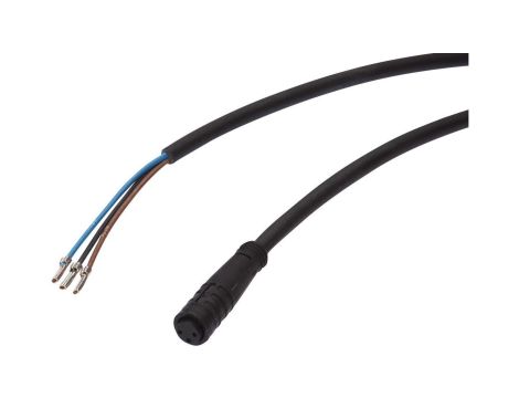 VK500015 Kabel połączeniowy, 5 m, gniazdo mini 3-pin proste, wolna końcówka kabla 3-pin, PUR (poliuretan)