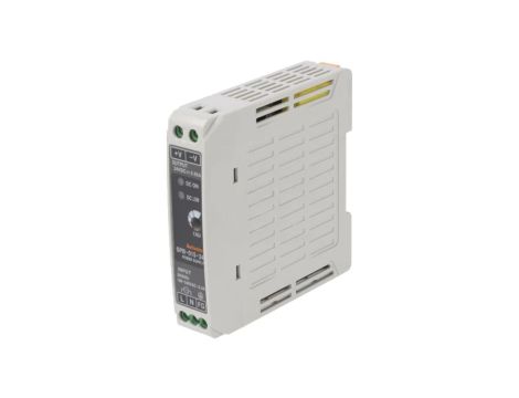 SPB-015-24 Zasilacz impulsowy, na szynę DIN, 15,6W, 24VDC, 650mA, 85...264VAC