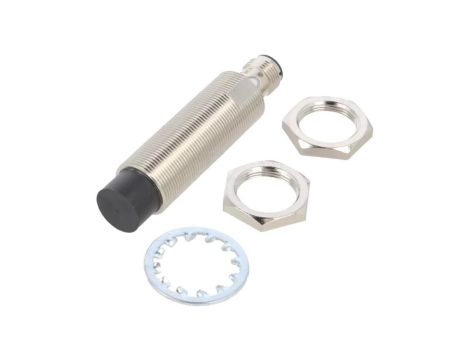 E2E-X16MB1TL18-M1 Czujnik indukcyjny o zasięgu 016mm, konfiguracji wyjścia PNP / NO, napięciu zasilania 1030VDC, obudowie M18