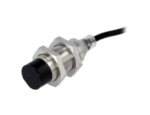 E2BM18KN16WPB12M Czujnik indukcyjny o zasięgu 016mm, konfiguracji wyjścia PNP / NO, napięciu zasilania 1030VDC, obudowie M18