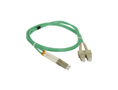 Patchcord światłowodowy FO MM SC-LC duplex 50/125 OM3 3m Alantec