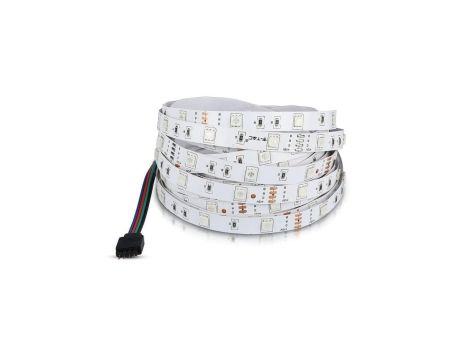 Taśma 150x LED RGB 5050 4.8W/mb wielokolorowa IP20 12V op=5m V-TAC VT-5050