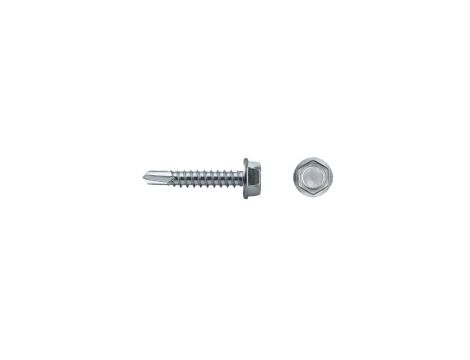 Wkręt samowiercący DIN 7504K, łeb sześciokątny 4,8x13mm, ocynk /opak. = 250 szt./ (948137504K) CELO