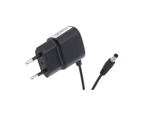 POS05100A Zasilacz adapter czarny 5W 5V 1A z wtykiem DC - 2.1x5.5
