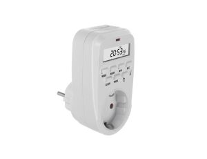 Włącznik czasowy - timer cyfrowy GreenBlue, max. obciążenie 16A, IP20, GB362 F