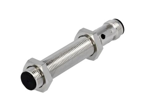 E2BM12LS02M1B1 Czujnik indukcyjny o zasięgu 02mm, konfiguracji wyjścia PNP / NO, napięciu zasilania 1030VDC, obudowie M12